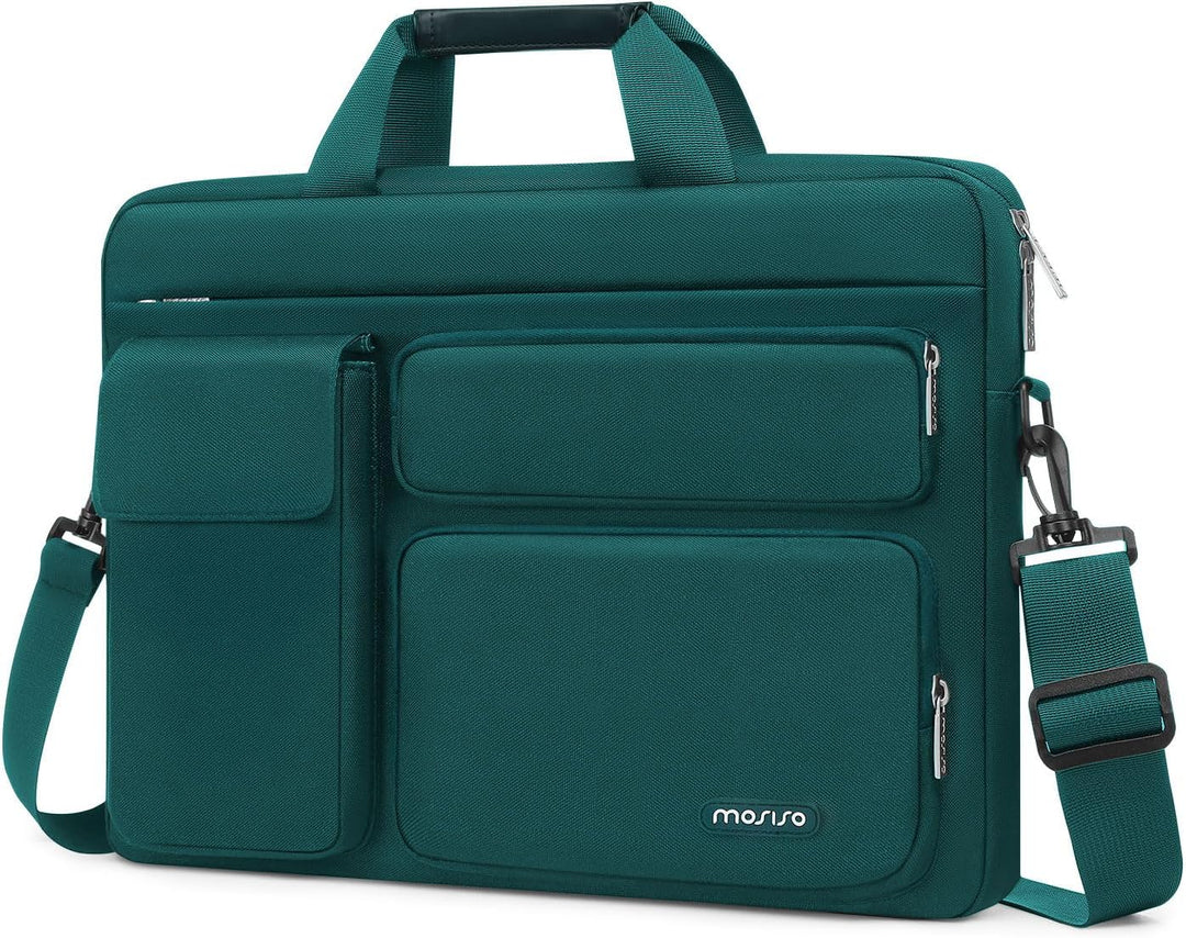 MOSISO Laptop Umhängetasche Kompatibel mit MacBook Air 15 Zoll M3 M2 2024 2023/Pro 16 M4 M3 M2 M1 20