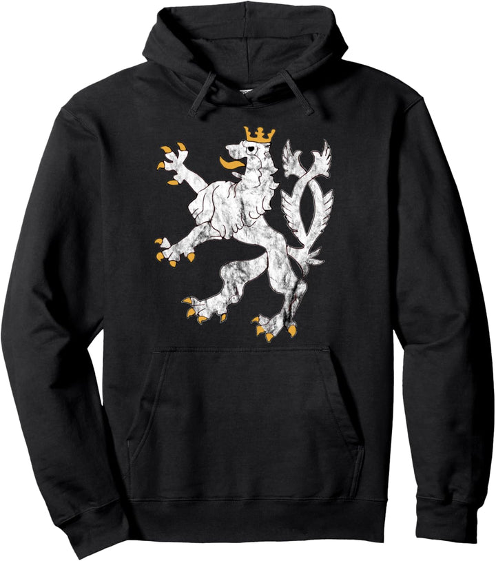 Tschechien Tschechischer Löwe Tscheche Czech Republic Stolz Pullover Hoodie