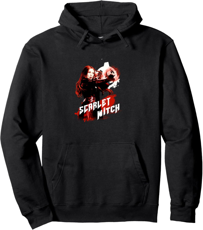 Marvel Infinity War Scarlet Witch Red Splat Pullover Hoodie