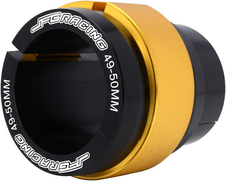 JFG RACING Gabelsimmeringeintreiber 49 mm - 50 mm,Universal Motorrad Werkzeug RM85 RM125 RM250 RMZ25