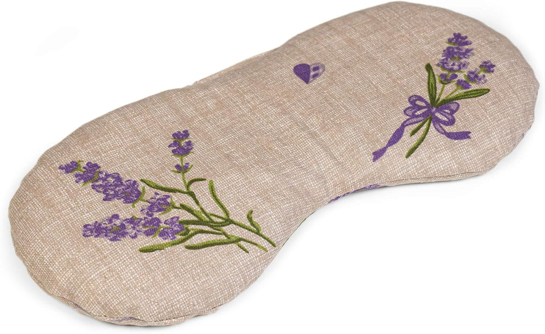 GIRAFFENLAND Augenkissen Lavendel & Leinsamen, zur Entspannung, zum Kühlen, erwärmen oder für Yoga -