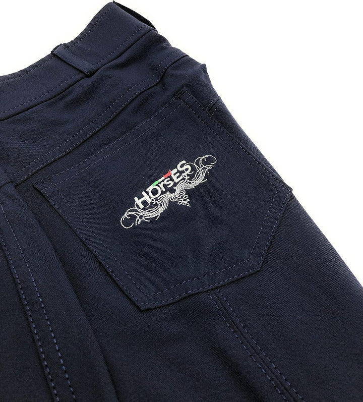 Horses "Aurora Damenhosen ITA 46 / DE 42 Blau, ITA 46 / DE 42 Blau