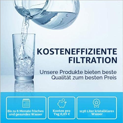 Aqualogis Kühlschrank Wasserfilter für Samsung DA29-10105J HAFEX/EXP WSF-100 Aqua-Pure Plus (2 Stück