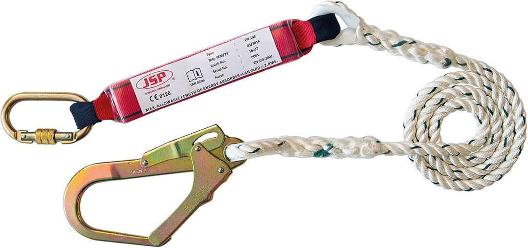 JSP Spartan Einzel- Rückhalte- Set - Falldämpfer (1030083055)