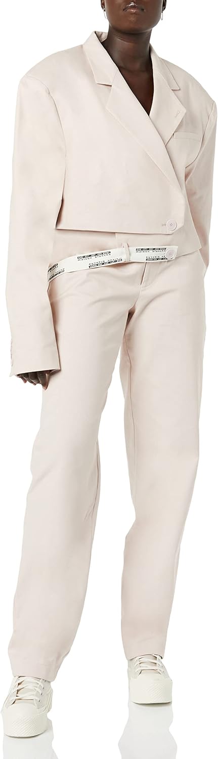 maison blanche Hochtaillierte Hose 3 Gedämpftes Violett, 3 Gedämpftes Violett