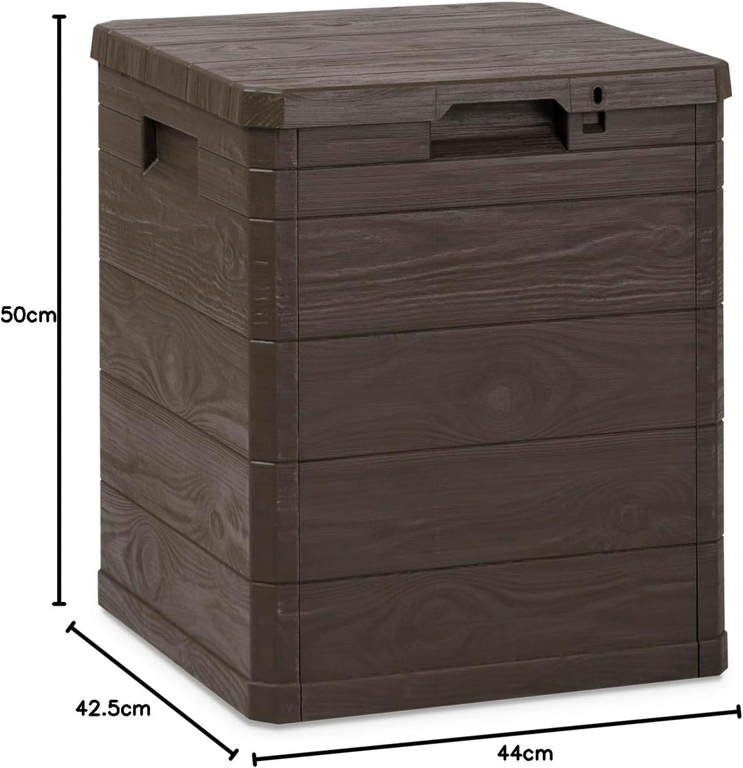 Toomax Truhe, Braun, 90 l, 90 l, 42,5 x 44 x 50 h 90L - cm 42,5x44x50h Braun, 90L - cm 42,5x44x50h B