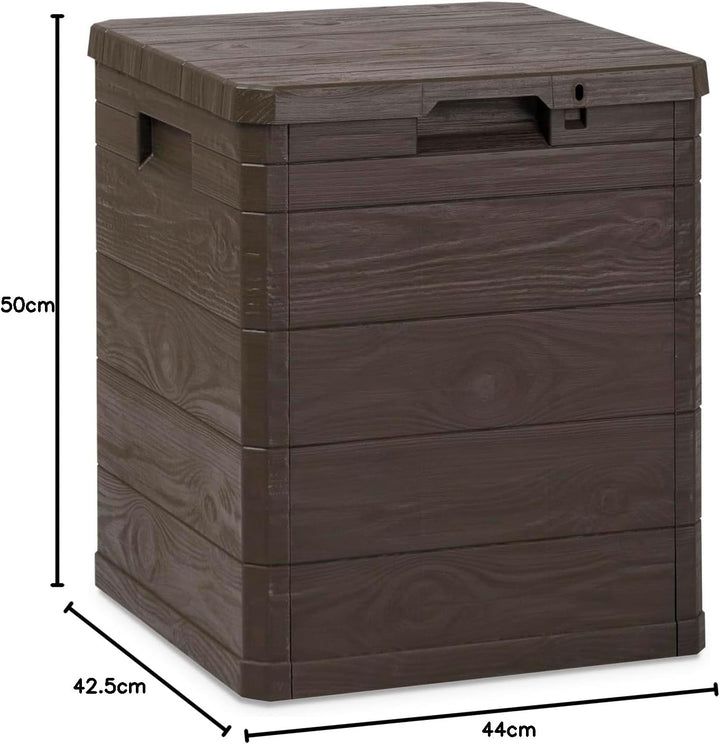 Toomax Truhe, Braun, 90 l, 90 l, 42,5 x 44 x 50 h 90L - cm 42,5x44x50h Braun, 90L - cm 42,5x44x50h B