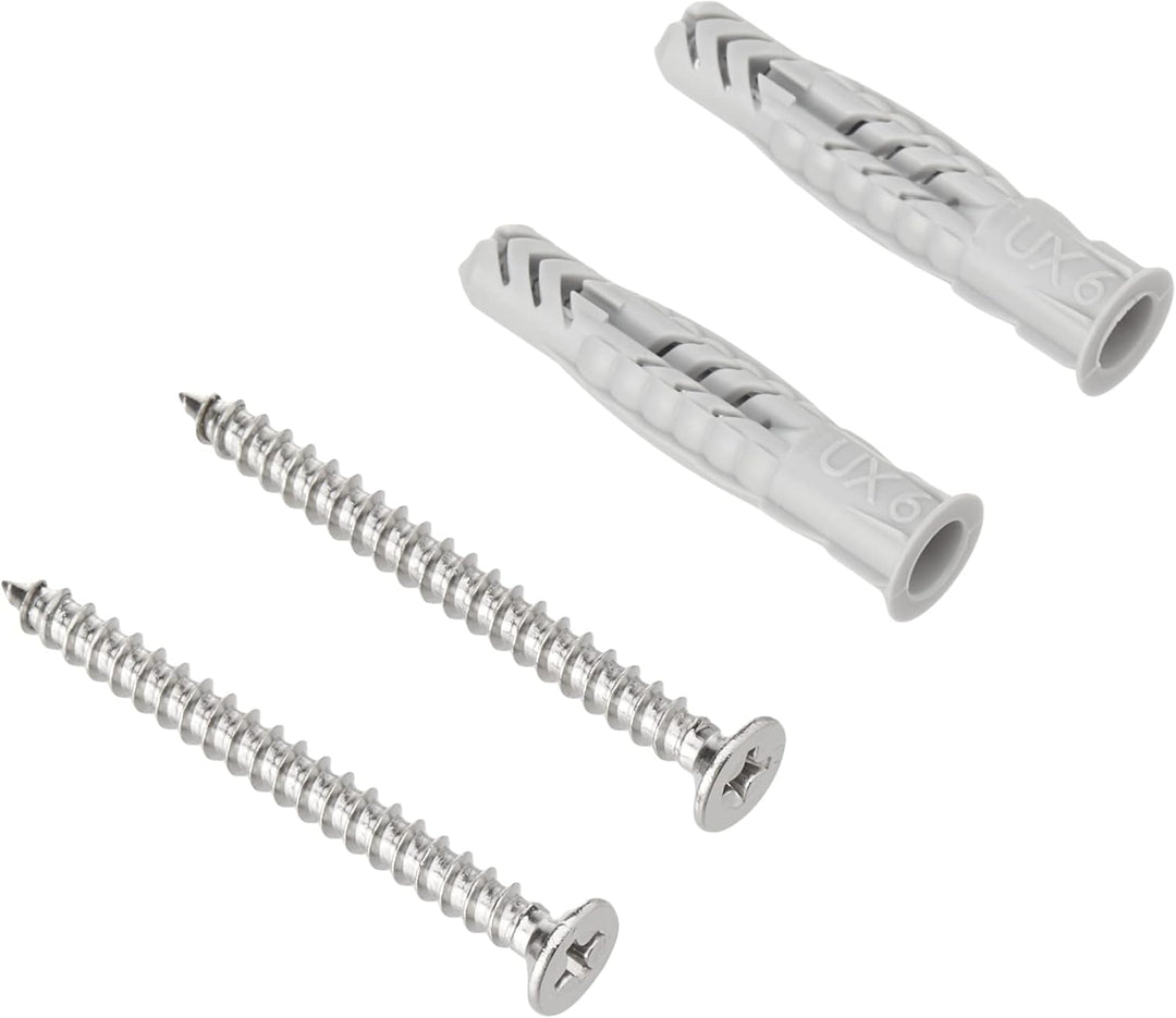 Tiger Boston Haken klein, Edelstahl gebürstet Silber Klein, Silber Klein