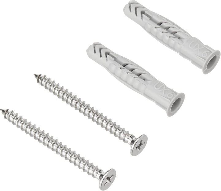 Tiger Boston Haken klein, Edelstahl gebürstet Silber Klein, Silber Klein
