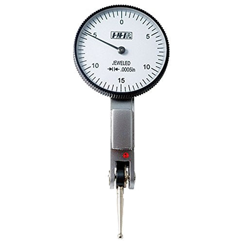HHIP 4400-0027 Dial Test Indicator and Mini Magnetic Base Kit, 0-0.03" Range, 0.0005" Graduation Fei