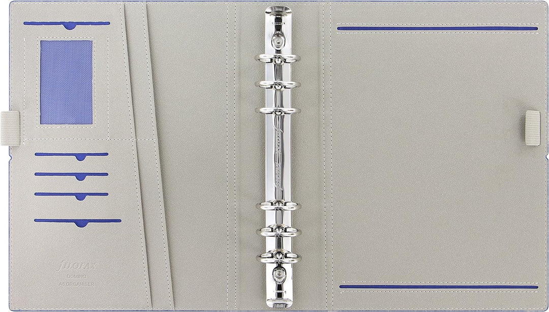 Filofax 2020 - Domino A5 Organizer - Marine Blau Single, Single