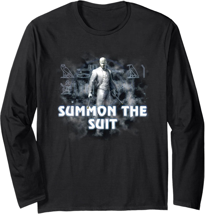 Marvel Moon Knight Mr. Knight Summon the Suit Langarmshirt