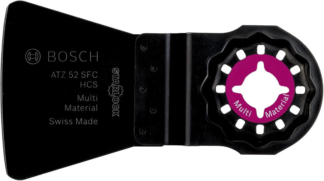 Bosch Professional Schaber starr, 10 Stück (Mörtel, Fliesenkleber, Betonreste, für Multifunktionswer