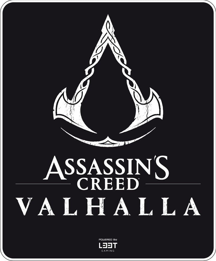 L33T Gaming Fussboden-Matte Assassin's Creed Valhalla Design 120 x 99 cm, Stuhlunterlage Bodenschutz
