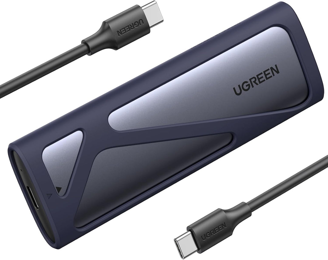 UGREEN M.2 Gehäuse NVMe USB 3.1 Gen2 10 Gbps NVMe SSD Gehäuse Adapter mit USB CC Kabel für M2 NVMe P