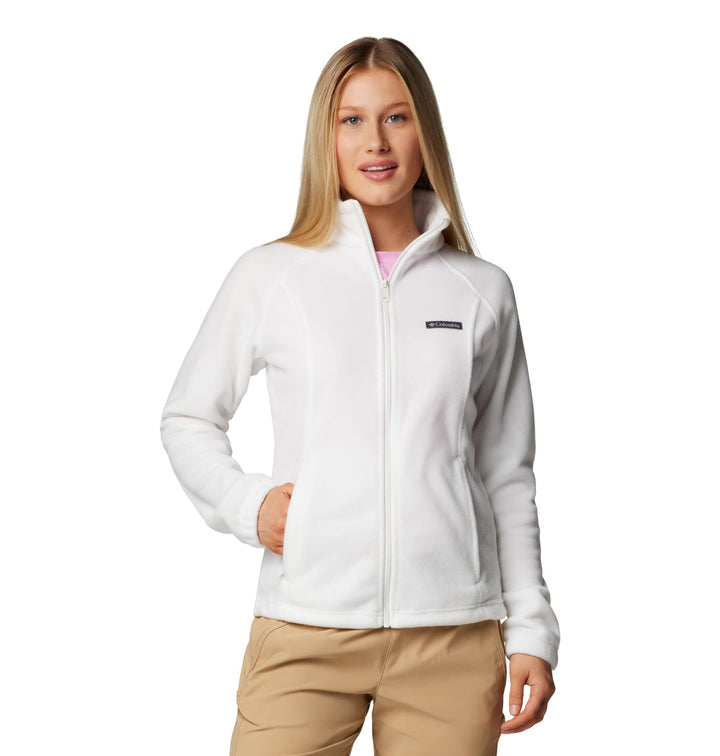Columbia Damen Fleecejacke mit durchgehendem Reissverschluss, Benton Springs XL Sea Salt, XL Sea Sal