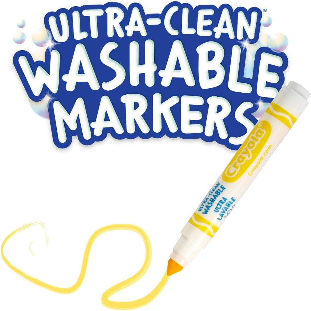 Crayola Broad Ultra Clean Markers (120-Count)