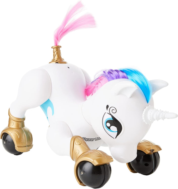 Lexibook Power Unicorn® Mein Roboterhund zum Trainieren Programmierbarer Roboter mit Fernbedienung,