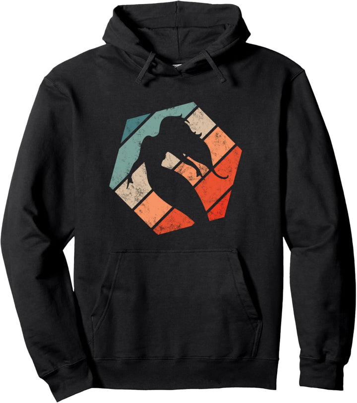 Meerjungfrau Retro Style Vintage Pullover Hoodie