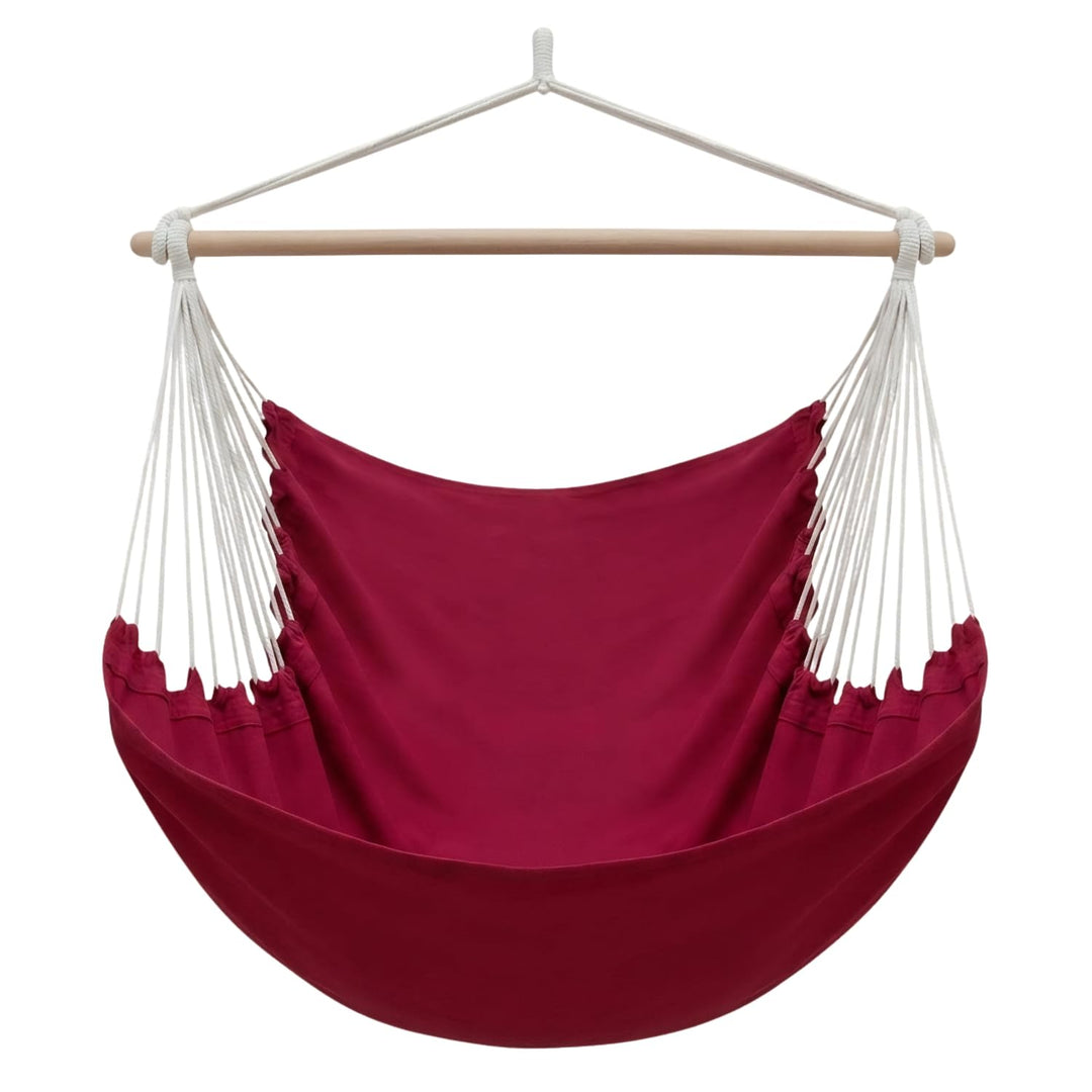 AMANKA XXL Hängesessel 185x130cm für Garten, Balkon & Terrasse - Schwebesessel Belastbar bis 150kg -