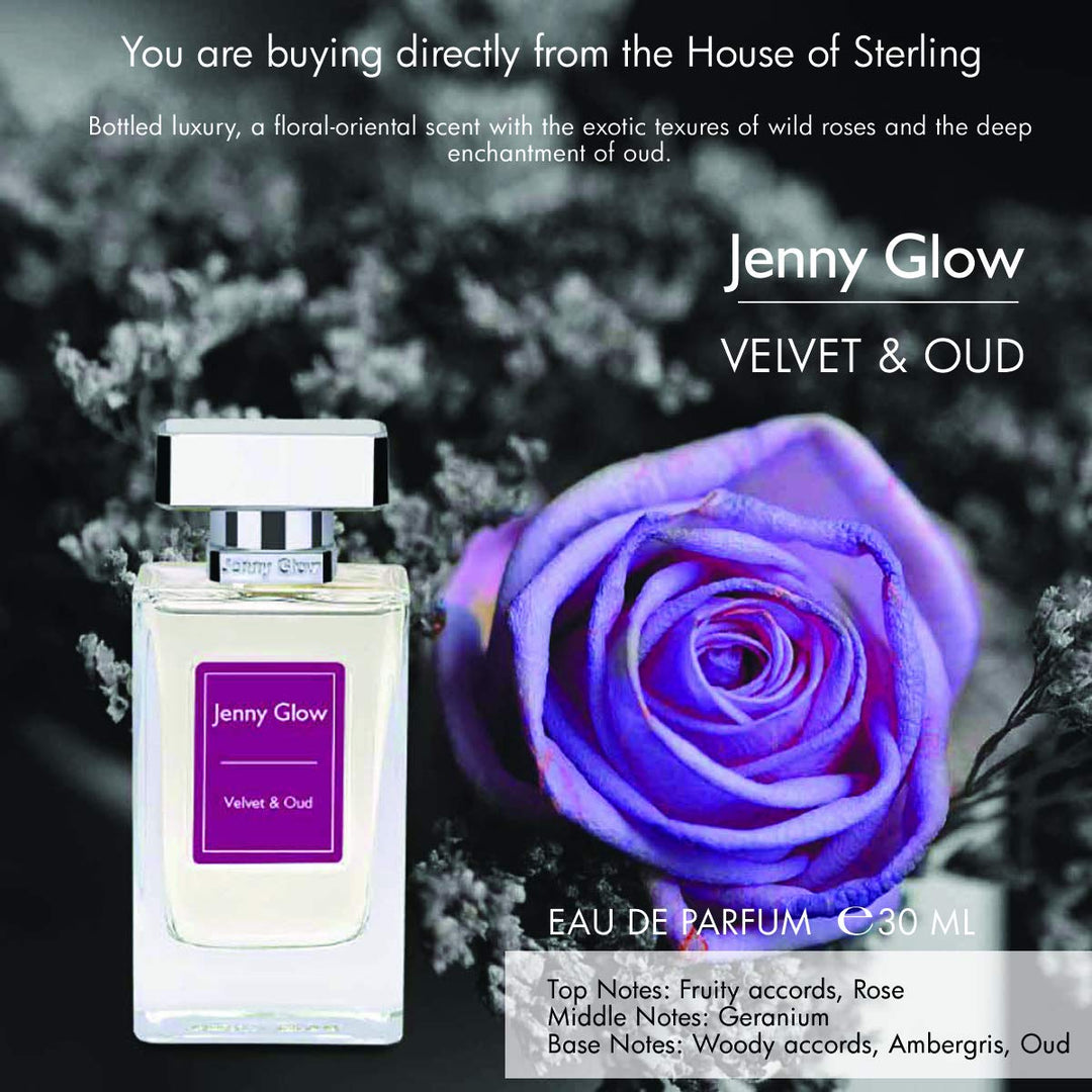 Jenny Glow Velvet & Oud Eau de Parfum, 30 ml
