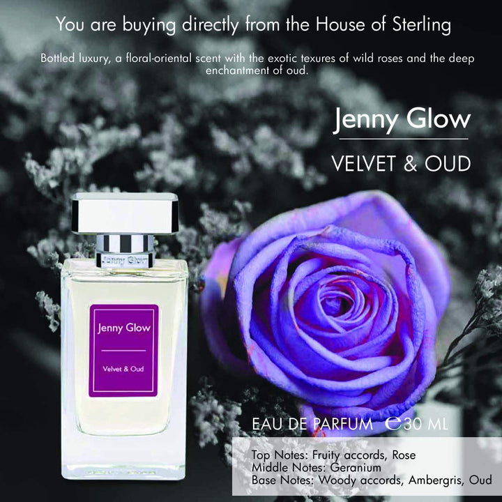 Jenny Glow Velvet & Oud Eau de Parfum, 30 ml