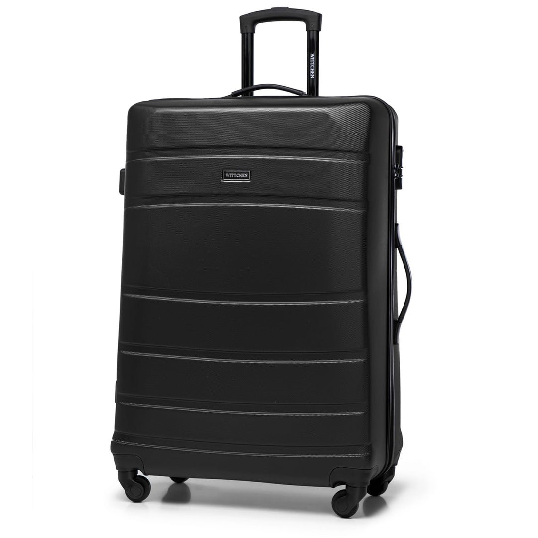 WITTCHEN Grosser Koffer Trolley Koffer Reisekoffer aus ABS Hartschalen Trolley 4 Rollen Kombinations
