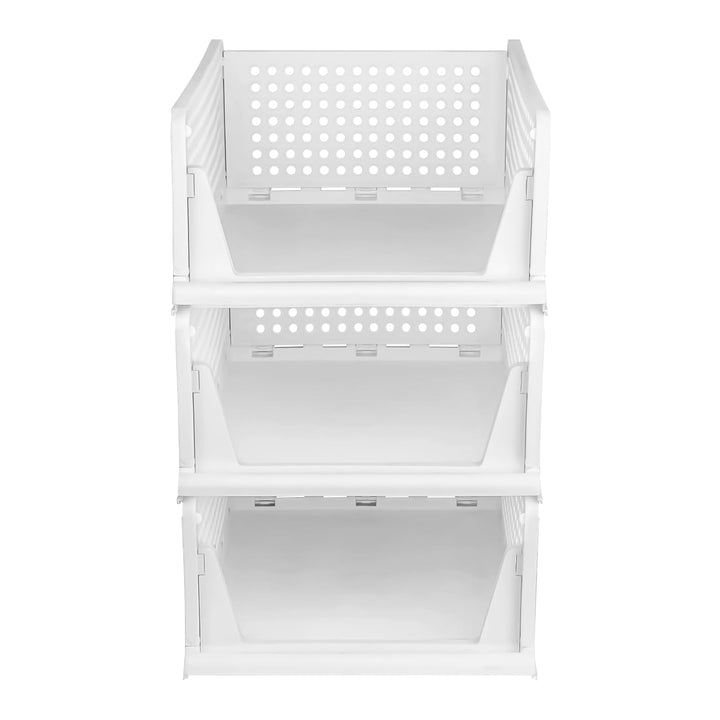 Schubladen-Organizer, faltbar, stapelbar, aus Kunststoff, ausziehbare Schublade für Kleidung, Unterw