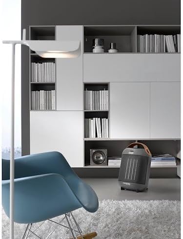 De'Longhi HFX30C18.AG Keramik-Heizgerät | Mobile Heizung für schnelle und punktuelle Wärmeversorgung