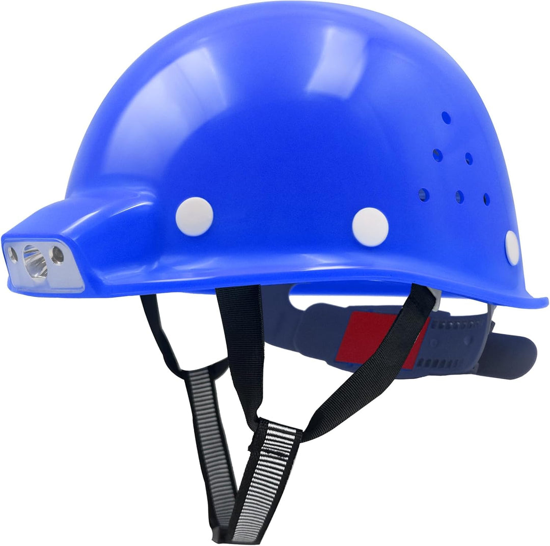 Bauhelm EN397, Mustbau Sicherheitsheilm, Arbeitshelm Schutzhelm für 53-65 cm Kopfumfang verstellbar,