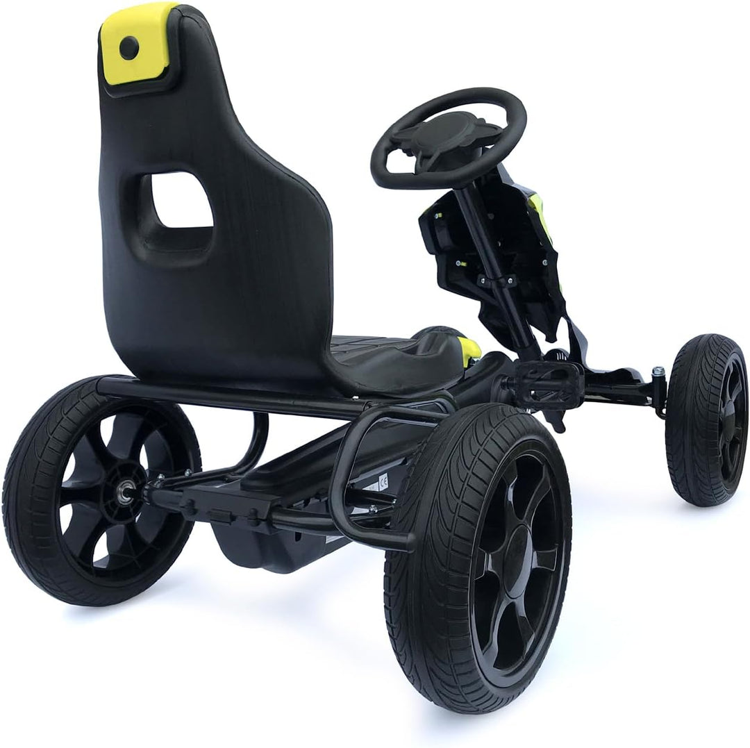 Kinder Pedal Go Kart - 5-12 Jahre, Mit Pedal, Shaum Reifen Eva Wheels