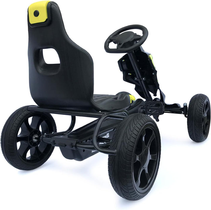 Kinder Pedal Go Kart - 5-12 Jahre, Mit Pedal, Shaum Reifen Eva Wheels