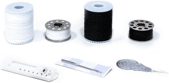 Ufesa SW2002 Deluxe Nähmaschine mit 20 Stichen, 2 Geschwindigkeitsstufen, Nählicht, Pedal/Manueller