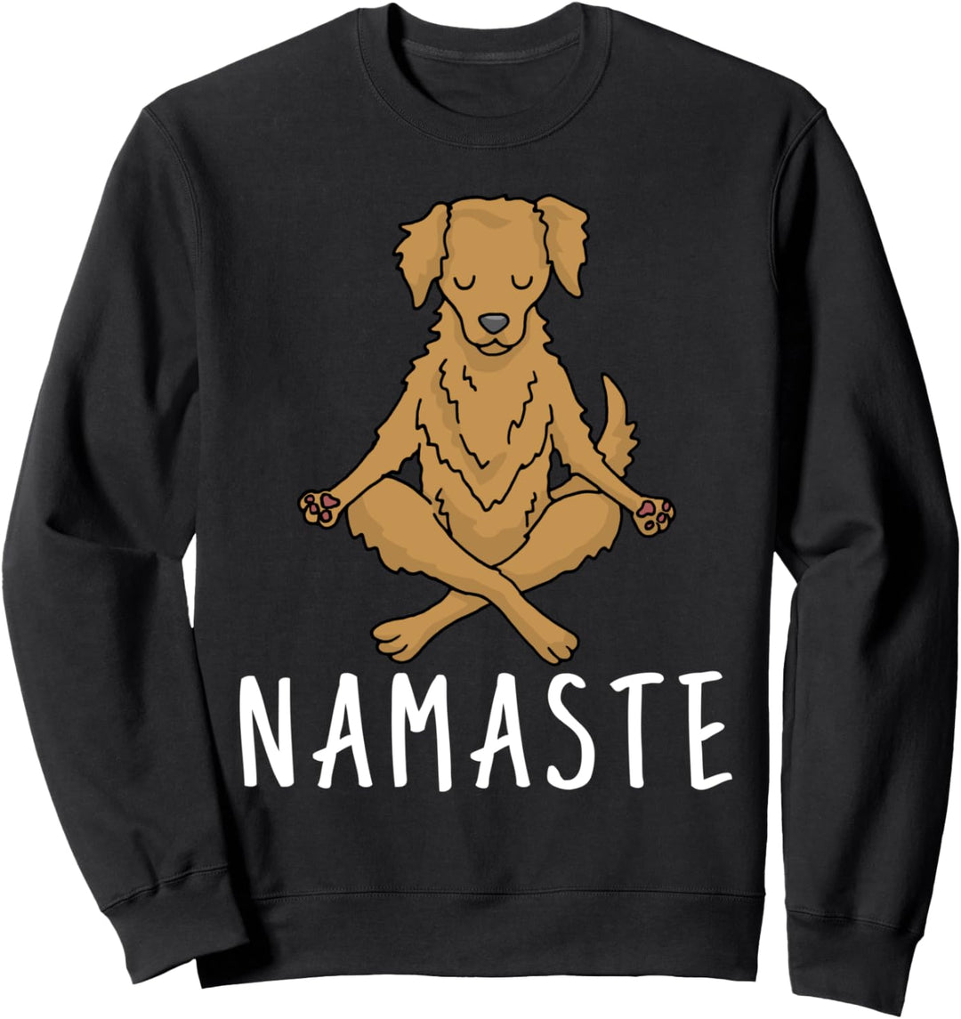 Golden Retriever Yoga Sweatshirt