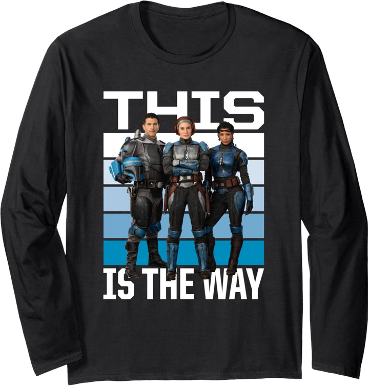 Star Wars The Mandalorian Bo-Katan This is The Way Langarmshirt