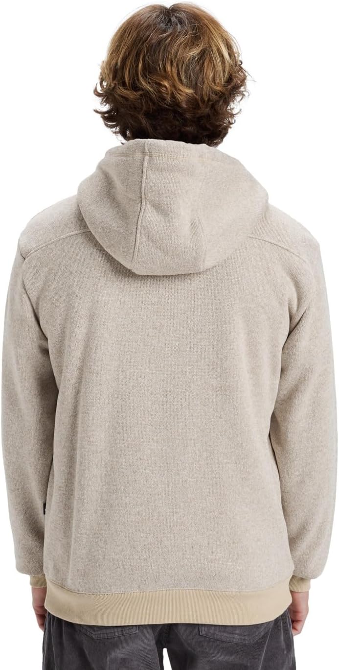 Quiksilver Herren Keller Sherpa Sweatshirt M Twill Heather, M Twill Heather