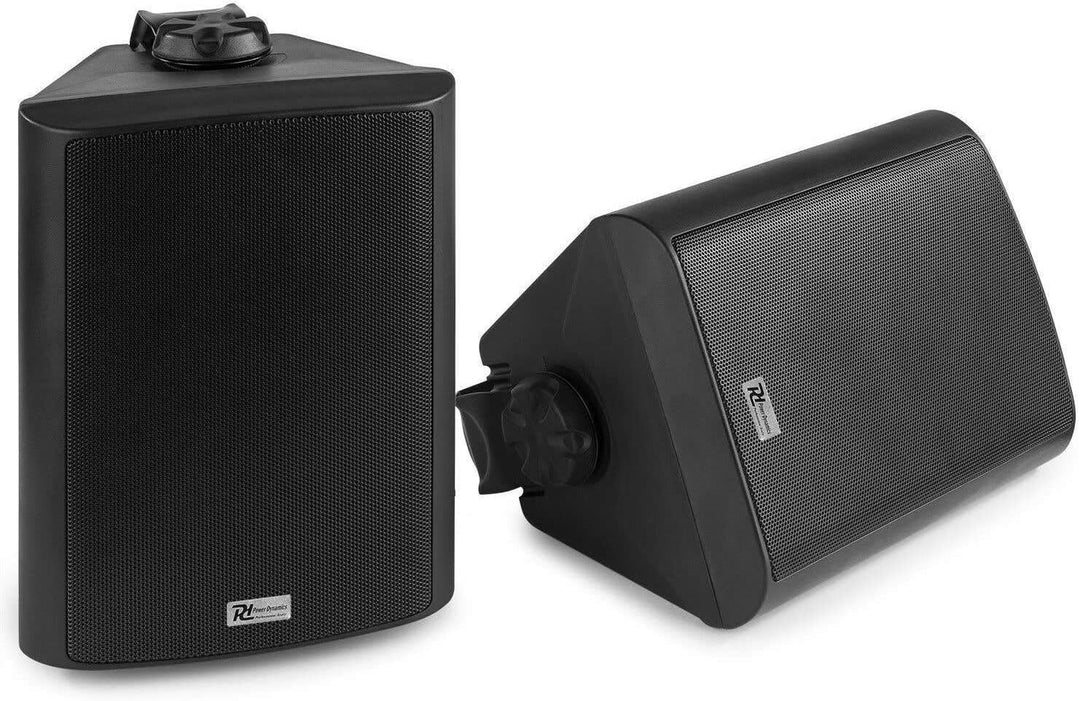 Power Dynamics BC65V - Lautsprecher Set 150 Watt, 100 Volt, 8 Ohm Innen- und Aussenlautsprecher, Lau