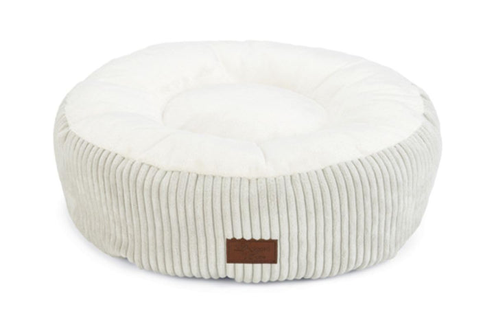 Designed by Lotte Bettchen Ribbed - Katzenbett - Hellgrau - 50x50x17 cm