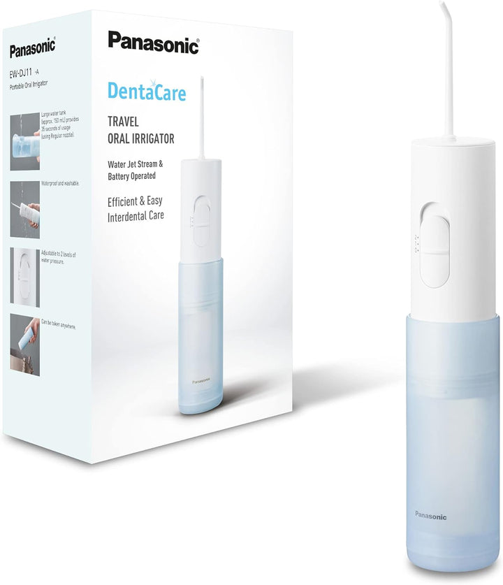 Panasonic EW-DJ11-A503 Munddusche, einfach zu bedienende Munddusche mit 2 Wasserdruckeinstellungen,