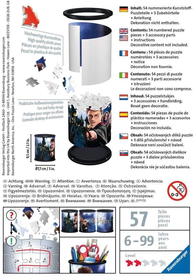 Ravensburger Familienspiele - 26031 Harry Potter Labyrinth - Harry Potter Fanartikel, Das Verrückte