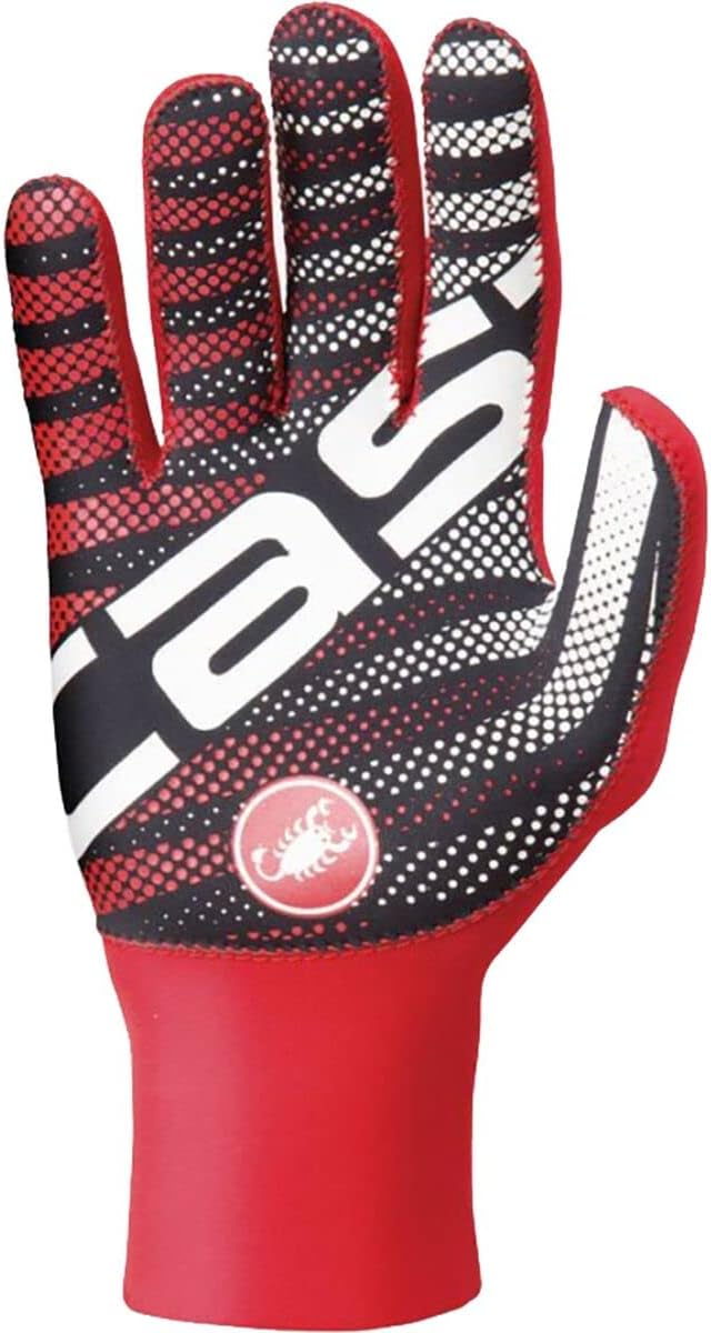 CASTELLI Diluvio C Glove S/M Rot, S/M Rot