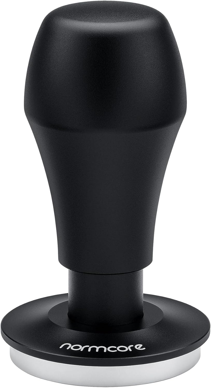 Normcore 51 mm Kaffeestampfer V4.1 mit Klick-Sound-Feedback, federbelastetes Tamper passend für Delo