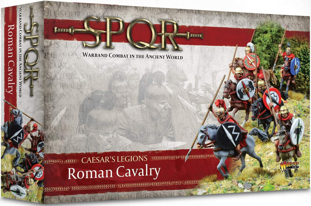 WAR-152211002 - Warlord Spiele - SPQR - Kavallerie Der Caesars Legionen - Römische Kavallerie