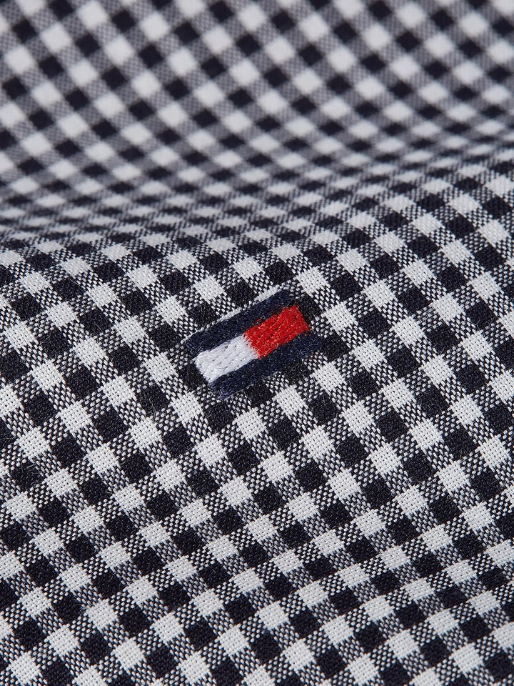 Tommy Hilfiger Herren Flex Poplin Rf Shirt Freizeithemden M Blau (Desert Sky / Optic White), M Blau