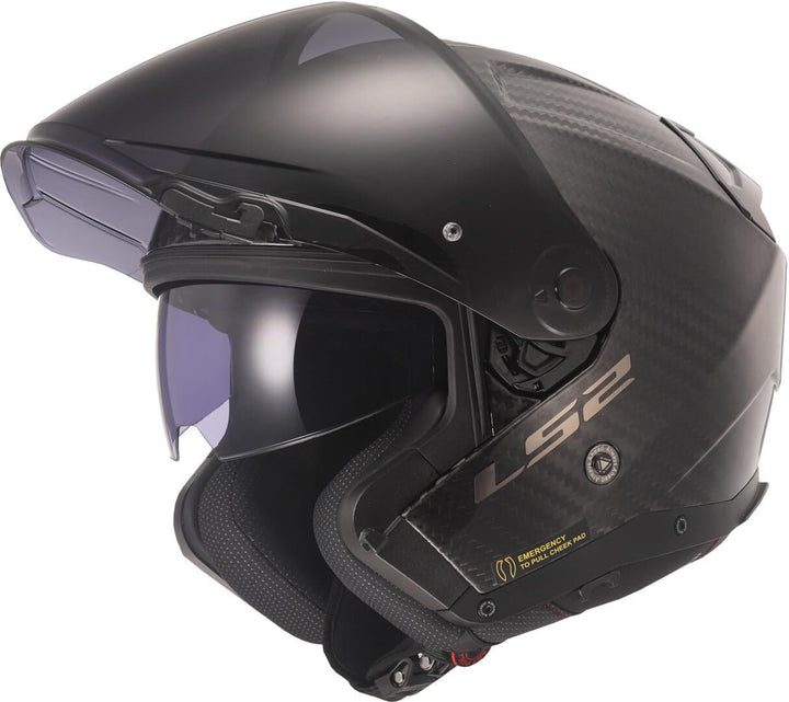 LS2, jethelme motorrad INFINITY II gloss carbon, M M gloss carbon, M gloss carbon