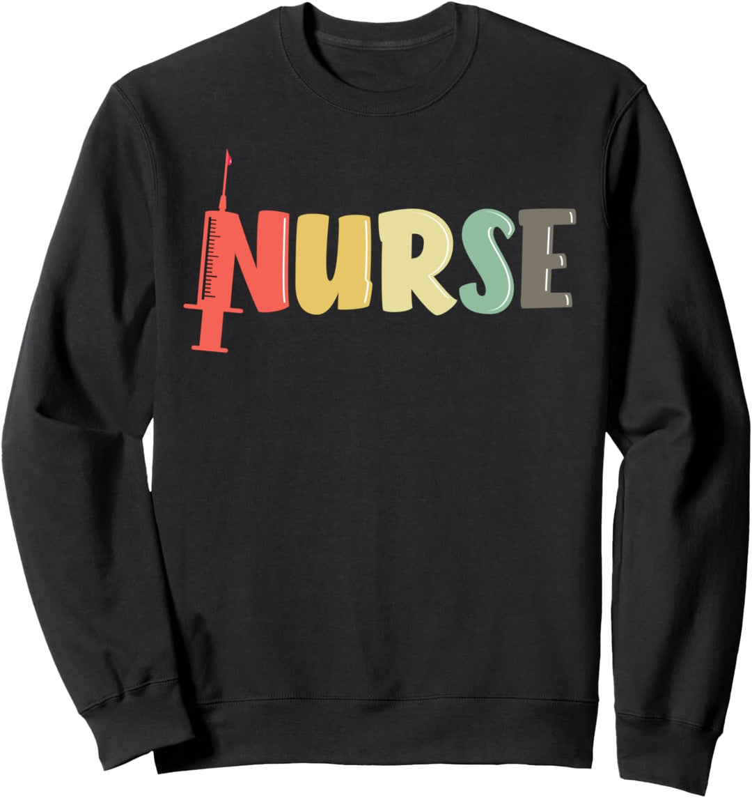 Retro Krankenschwester Kostüm - Vintage Krankenpflegerin Sweatshirt