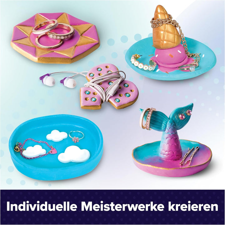 Cool Maker Pottery Cool Töpferstudio - Töpfern leicht gemacht mit Formhilfe und lufttrocknendem Ton,