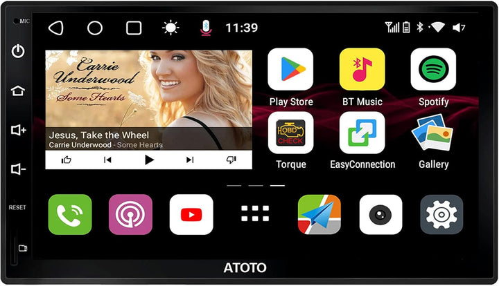 [Neu] ATOTO S8 Premium Doppel-DIN Android Autoradio, Kabelloses CarPlay & Android Auto, 7-Zoll-QLED-