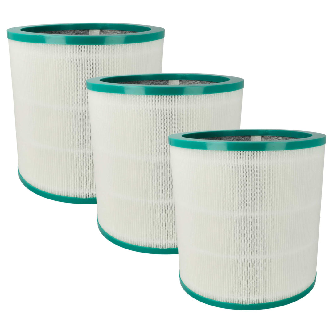 vhbw 3X HEPA Filter kompatibel mit Dyson Pure Cool AM11, Link, Link 305159-01, Link 305158-01 Luftre