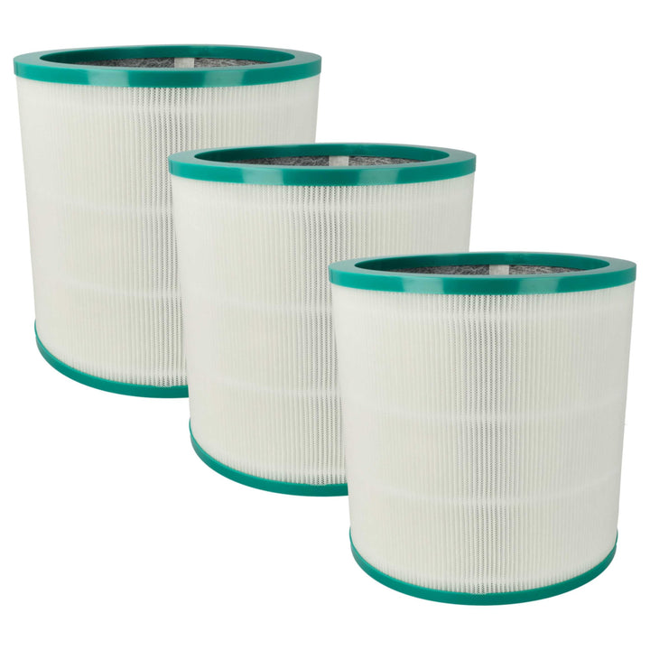 vhbw 3X HEPA Filter kompatibel mit Dyson Pure Cool AM11, Link, Link 305159-01, Link 305158-01 Luftre